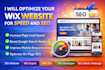 optimize your wix website for speed and SEO