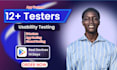 provide 12 testers for google play closed testing for 14 days 12 app testers