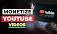 create setup youtube channel with SEO optimization and buy monetization