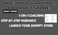 create a shopify one product store, dropshipping store