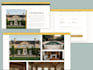 create landing page with HTML5 css3  js