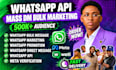 send whatsapp bulk message facebook mass direct message instagram mass dms