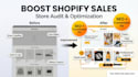 audit optimize shopify store for higher sales