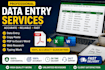 do accurate data entry, copy paste,pdf to excel web research