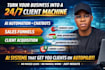 build ai automation sales funnel client acquisition system ai receptionist