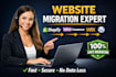 migrate your shopware or woocommerce store to shopify, wordpress professionally