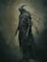 design horror book characters art
