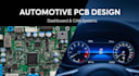 design automotive pcb for dashboard digital cluster and can bus systems