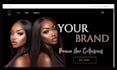 hair extension shopify store hair website beauty website hair extension store