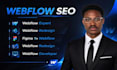 design responsive webflow, edit webflow and redesign webflow website