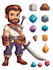 design 2d game character
