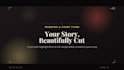 create a cinematic wedding and event highlight video with music