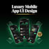 design modern website UI UX and mobile app UI