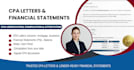 prepare CPA letter, attestation, compilation, and signed financial statements