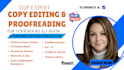 proofread and copy edit your romance, christian and memoir books