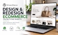 design and redesign wordpress ecommerce or online store website