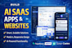 create ai saas apps websites using claude, codex, lovable, v0 base44 cursor