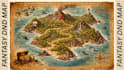 create a fantasy map, dnd map, city map, custom map illustration and dungeon map