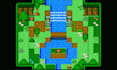 draw retro pixel game art map environment tileset background for rpg maker games