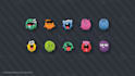 design a custom digital chat sticker pack for messaging apps
