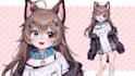 draw and rig quality live2d model vtuber model commission with facial tracking