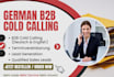 do german b2b cold calling and appointment setting für leads