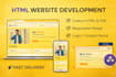 create a responsive HTML website or form