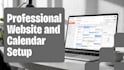 build a website with booking and google calendar sync