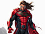 marvel style comic book superhero character