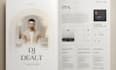 design clickable epk, media kit, press kit, author website, one sheet