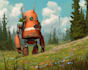 draw cute cartoon robots and fun robot characters