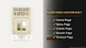 build a multi page website for your bar or restaurant
