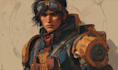 reate cinematic star wars inspired character art