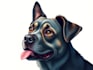 do a custom pet portrait, dog portrait, cat portrait