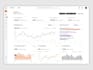 design a saas dashboard UI UX that retains users