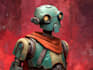 create stunning futuristic robot character art