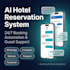 build an ai hotel reservation system to automate bookings