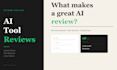 write ai tool reviews that rank and get you traffic