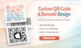 create custom qr code generator bar code business card qr design for web app