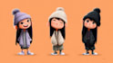 design cute cartoon characters