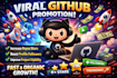 do viral github promotion