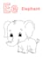 create cozy alphabet coloring  pages for kids