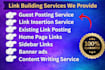 build powerful high da SEO backlinks for finance sites