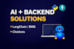 build fastapi backend apis with python and integration