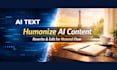 humanize ai content, rewrite and edit ai generated text professionally