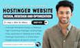 hostinger website design hostinger wordpress website hostinger website design