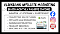 build amazon affiliate website, beacons ai and clickbank setup