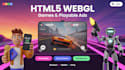 create HTML5 webgl browser games and playable ads using unity