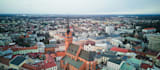 develop future town landscape, urban design, cgi real estate, master plan render