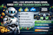 code mt4 mt5 trade copier, forex trading bot and telegram signal copier